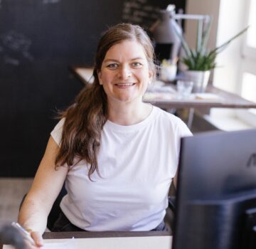 Eine GPS Mitarbeiterin namens Melanie Junge.