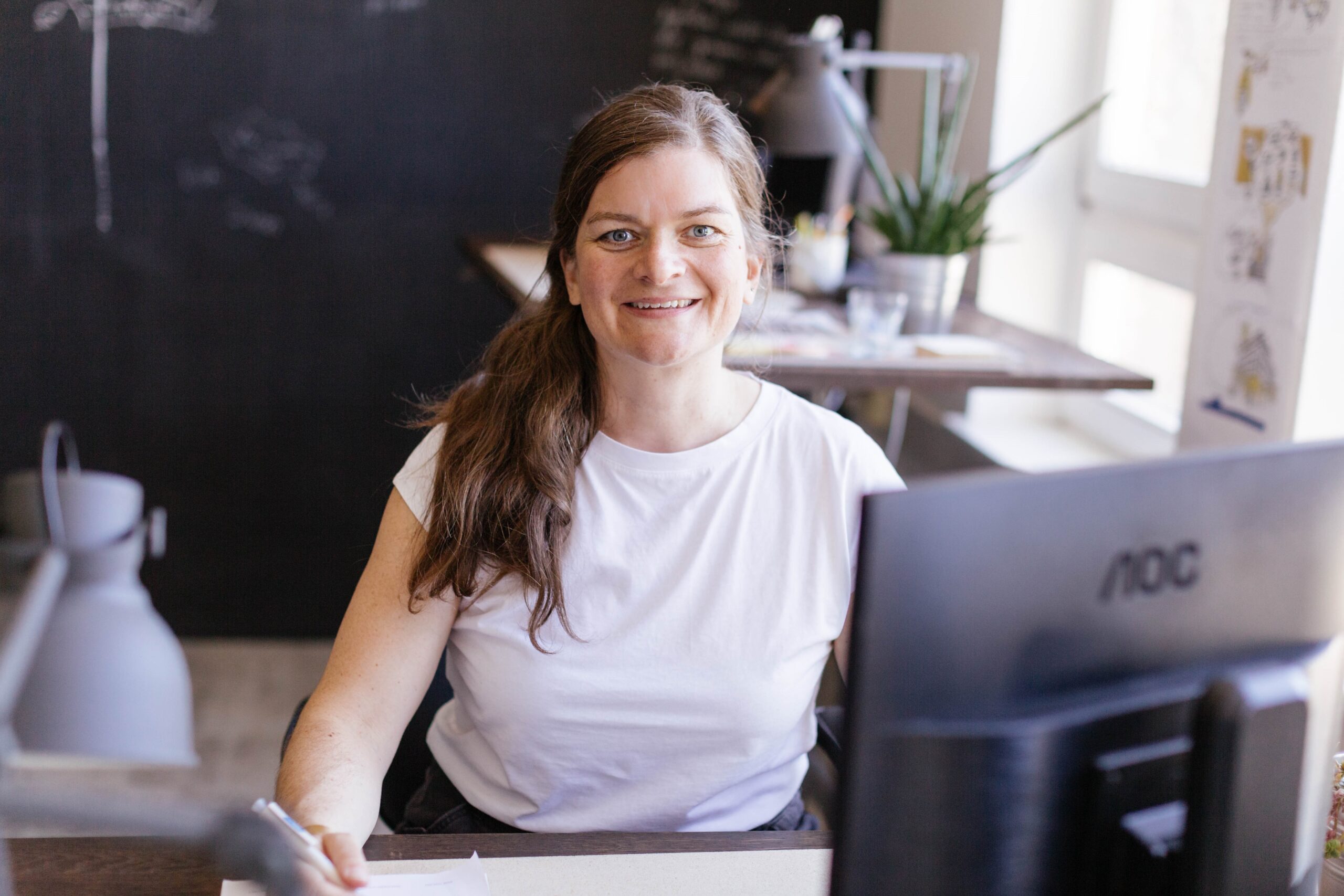 Eine GPS Mitarbeiterin namens Melanie Junge.