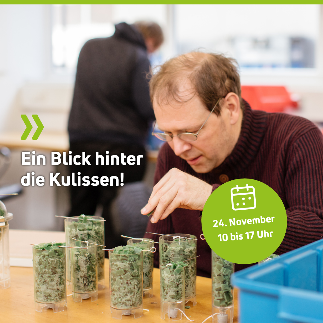 Tag der offenen Tür in der GPS Werkstatt Jeringhave Plakat