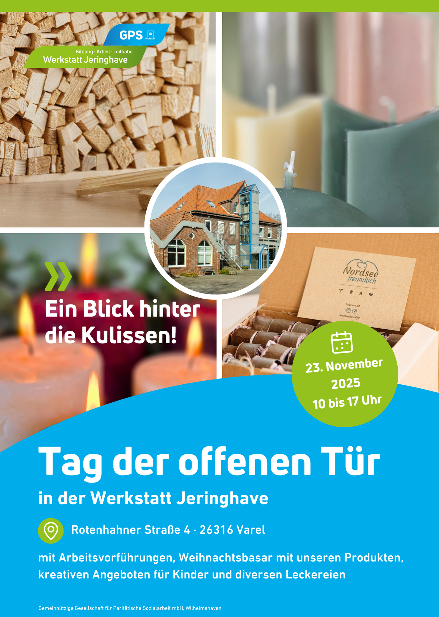Tag der offenen Tür Werkstatt Jeringhave 2025 Werbebild