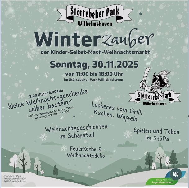 Winterzauber Störtebeker Park 30.11.25