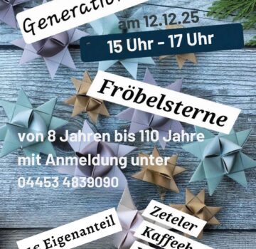 Info zum Angebot Basteln Fröbelsterne